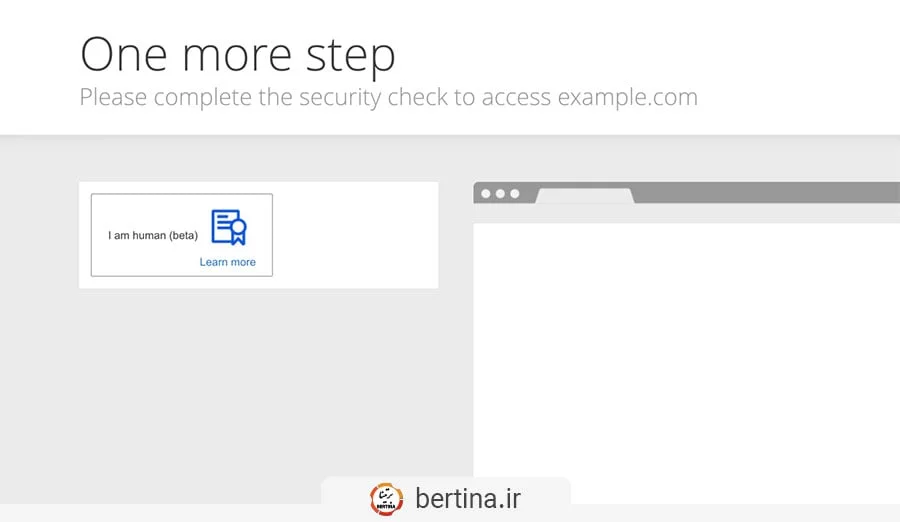 نحوه کار Cloudflare Turnstile با چالشهای غیرتعاملی