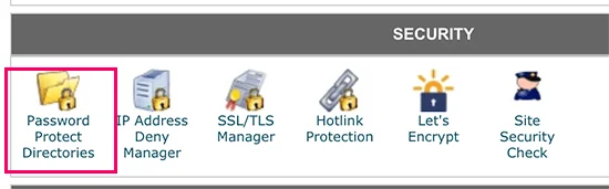 محافظت پوشه با رمز عبور در cPanel